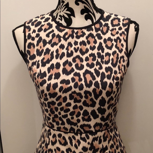 Kate Spade New York Paulina Leopard Dress 2 NWT - Picture 3 of 7